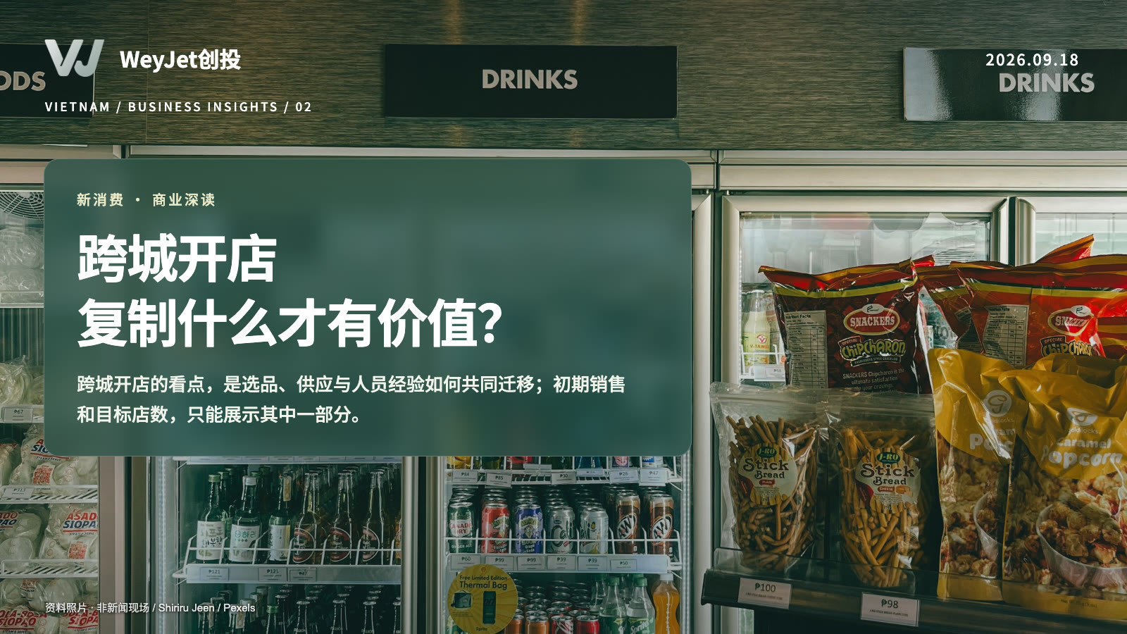 跨城开店主题资料照片与WeyJet原创分析标题