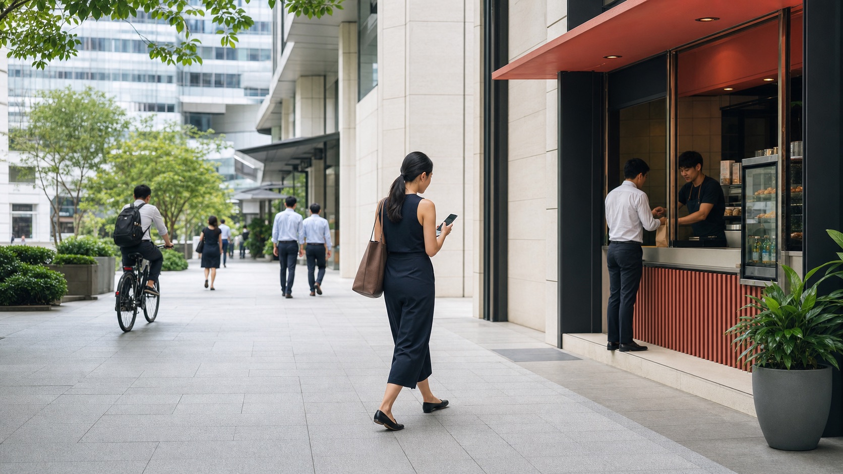 新加坡城市生活与门店消费场景